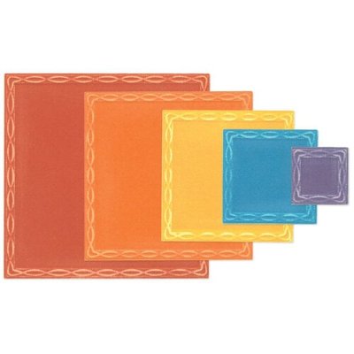 Sizzix Framelits Dies - Fanciful Yvette Interlaced Squares by Stacey Park (11 dies)
