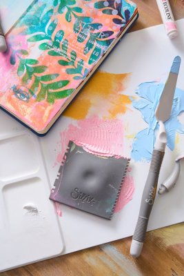 Sizzix 3"x3" Studio Making Texture Tool - Grey