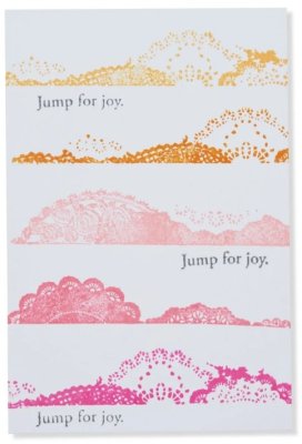 Sizzix Clear Stamps with Framelits Dies - Doily Edgers (15 pack)