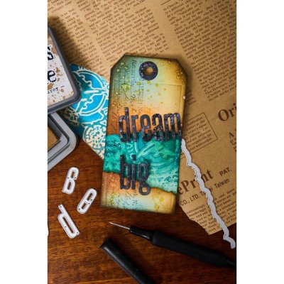 Sizzix Thinlits Die Set - Vault Edges by Tim Holtz