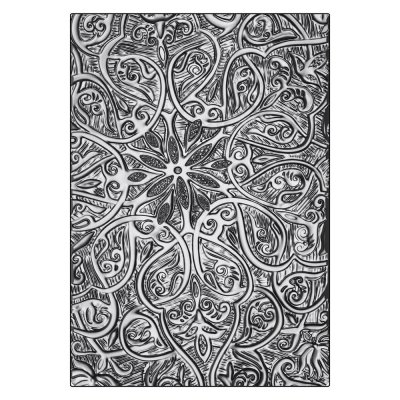 Sizzix 3D Texture Fades A5 Embossing Folder - Engraved Large by Tim Holtz