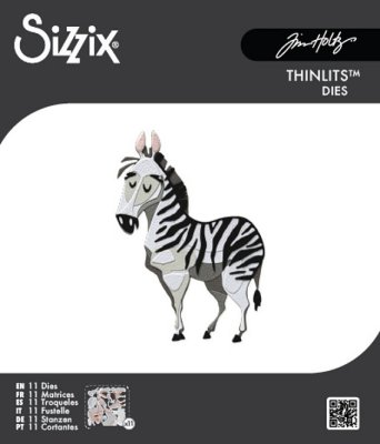 Sizzix Thinlits Die Set - MINI Winifred Colorize by Tim Holtz (11 dies)
