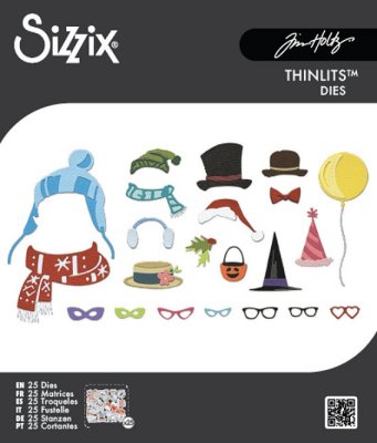 Sizzix Thinlits Die Set - LARGE Accessories by Tim Holtz (25 dies)