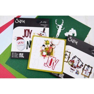Sizzix Thinlits Die Set - Papercut Christmas by Tim Holtz (26 dies)