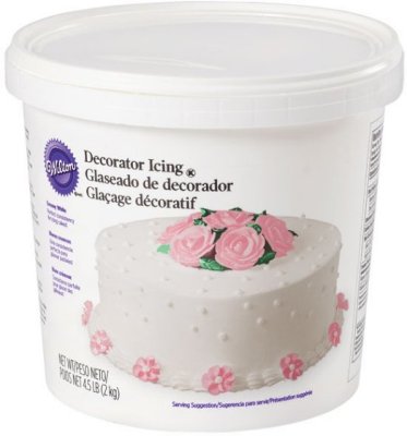 Wilton - White Ready-To-Use Decorator Icing (4.5 lb. tub)