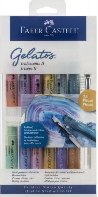 Faber Castell Gelatos Colors Kit - Iridescents 2 (15 pieces)
