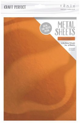Tonic Studios Craft Perfect Metal Sheets - Copper Kettle (5 sheets)