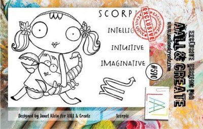 AALL & Create Stamps - Scorpio