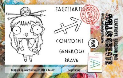 AALL & Create Stamps - Sagittarius