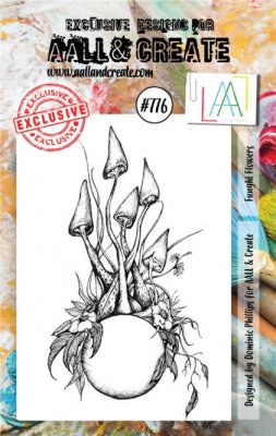 AALL & Create Stamp Funghi Flowers