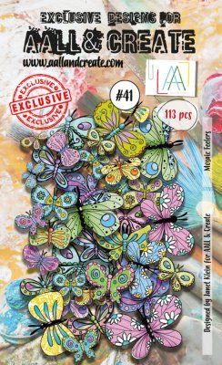 Aall and Create Ephemera Die-cuts - Mosaic Feelers