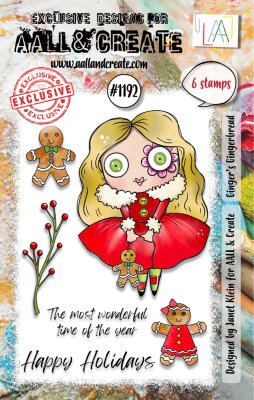 Aall and Create A7 Stamp Set - Ginger’s Gingerbread