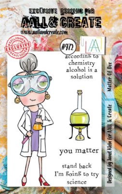AALL & Create A7 Stamps - #972 Matter Of Dee