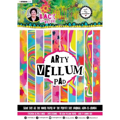Studio Light 170x240mm Vellum Pad - ABM Back To Nature nr.29