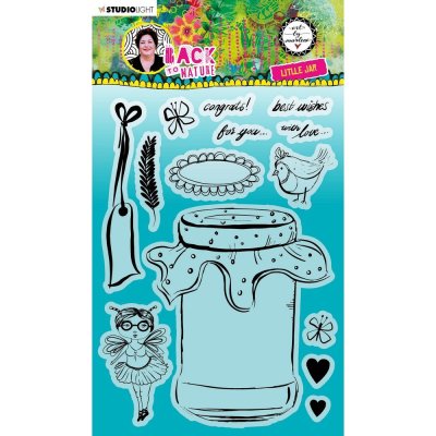 Studio Light A5 Clear Stamp Set - ABM Back To Nature nr.148