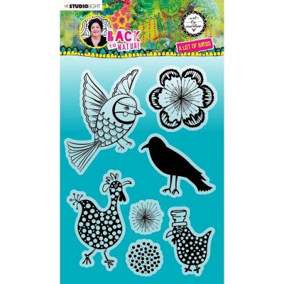 Studio Light A5 Clear Stamp Set - ABM Back To Nature nr.149
