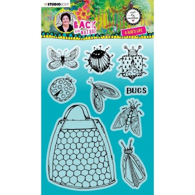 Studio Light A5 Clear Stamp Set - ABM Back To Nature nr.151