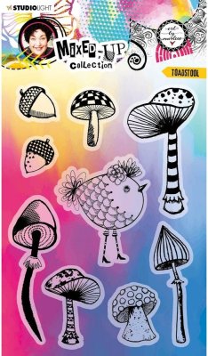 Studio Light A5 ABM Clear Stamp Set - Mixed-Up Collection nr.285