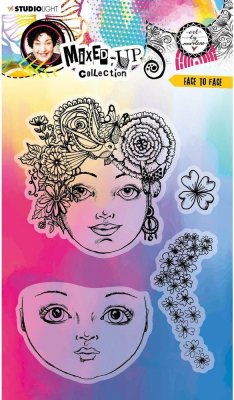 Studio Light A5 ABM Clear Stamp Set - Mixed-Up Collection nr.287