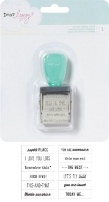 American Crafts Lucky Charm Roller Stamp