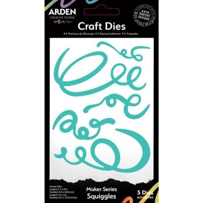 Arden Creative Studio Craft Dies - Maker Series Squiggles
