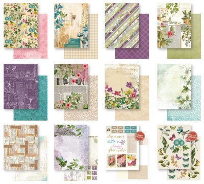 Arden Creative Studio 6”x8” Paper Pad - Garden Chronicles (12 sheets)