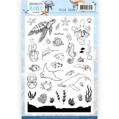 Amy Design Clear Stamps - Underwater World