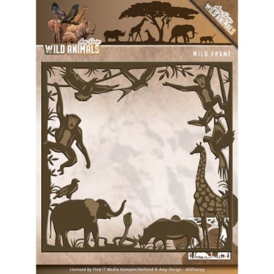 Amy Design Dies - Wild Animals Frame