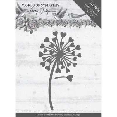 Amy Design Dies - Words of Sympathy Flower