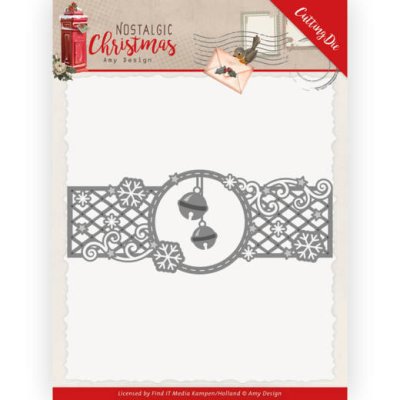 Amy Design Dies - Nostalgic Christmas Bells Border