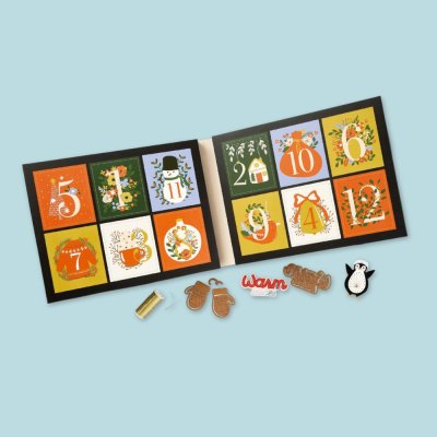 FÖRBESTÄLLNING! Spellbinders 12 Days of Stitchmas 2024 Advent Calendar (fraktfritt)