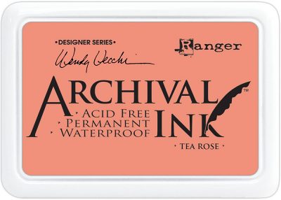 Ranger Wendy Vecchi Designer Series Archival Ink Pad - Tea Rose