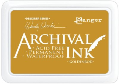 Wendy Vecchi Archival Ink Pad - Goldenrod