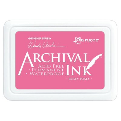 Wendy Vecchi Archival Ink Pad - Rosey Posey