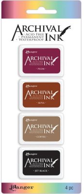 Ranger Mini Archival Ink Pads - Set #2