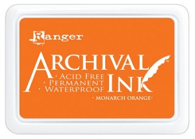 Ranger Archival Ink Pad - Monarch Orange
