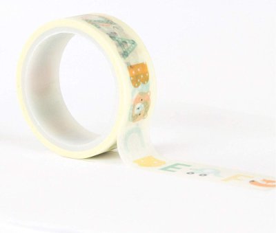 Echo Park Hello Baby Boy Decorative Tape - Alphabet (4.57m)