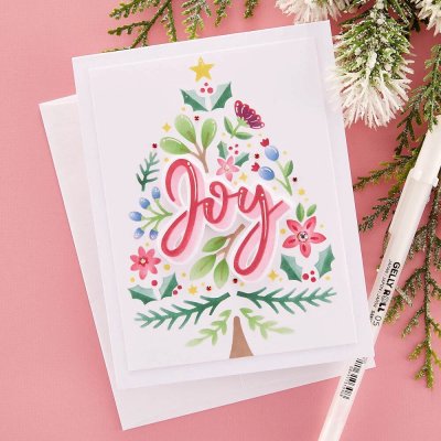 Spellbinders Stencil & Die Bundle - Joy Tree The Layered Christmas Stencils