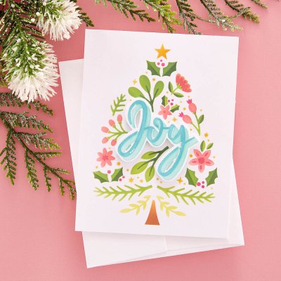 Spellbinders Stencil & Die Bundle - Joy Tree The Layered Christmas Stencils