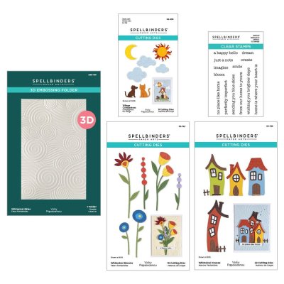 Spellbinders I Want It All! Bundle - Whimsical Village by Vicky Papaioannou