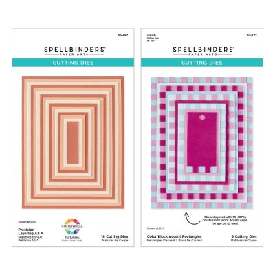 Spellbinders Die Bundle - Color Block Accent Rectangles