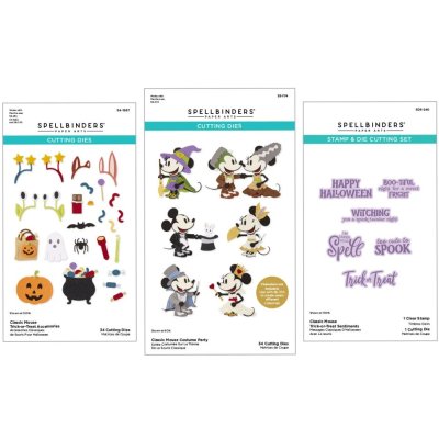 Spellbinders I Want It All! Bundle - Classic Mouse Costume Party