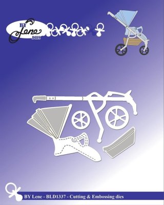 By Lene Cutting & Embossing Dies - Stroller