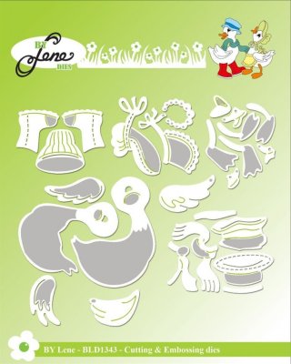 By Lene Cutting & Embossing Dies - Ducks