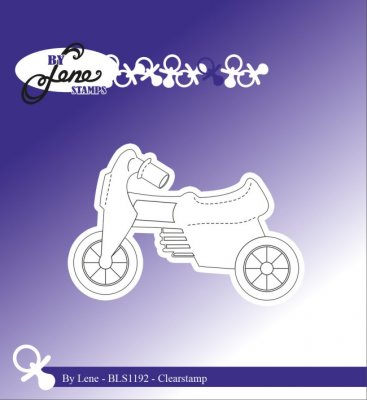 By Lene Clear Stamps - Kids Scooter