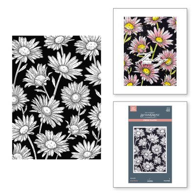 Spellbinders BetterPress Plate - Daisy Shower