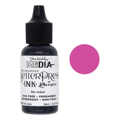 Spellbinders BetterPress Ink Reinker - Magenta (18 ml)