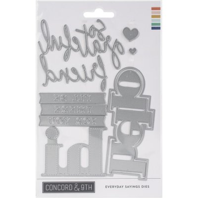 Concord & 9th Dies - Everyday Sayings