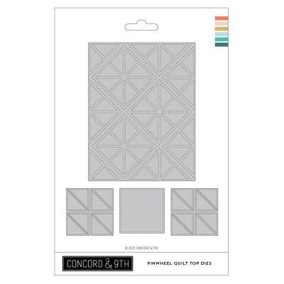 Concord & 9th Dies - Pinwheel Quilt Top