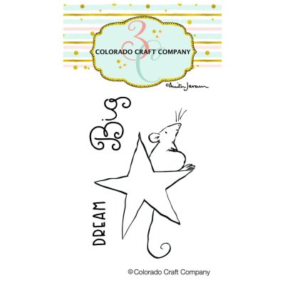 Colorado Craft Company 2"x3" Clear Stamps - Dream Big Mini